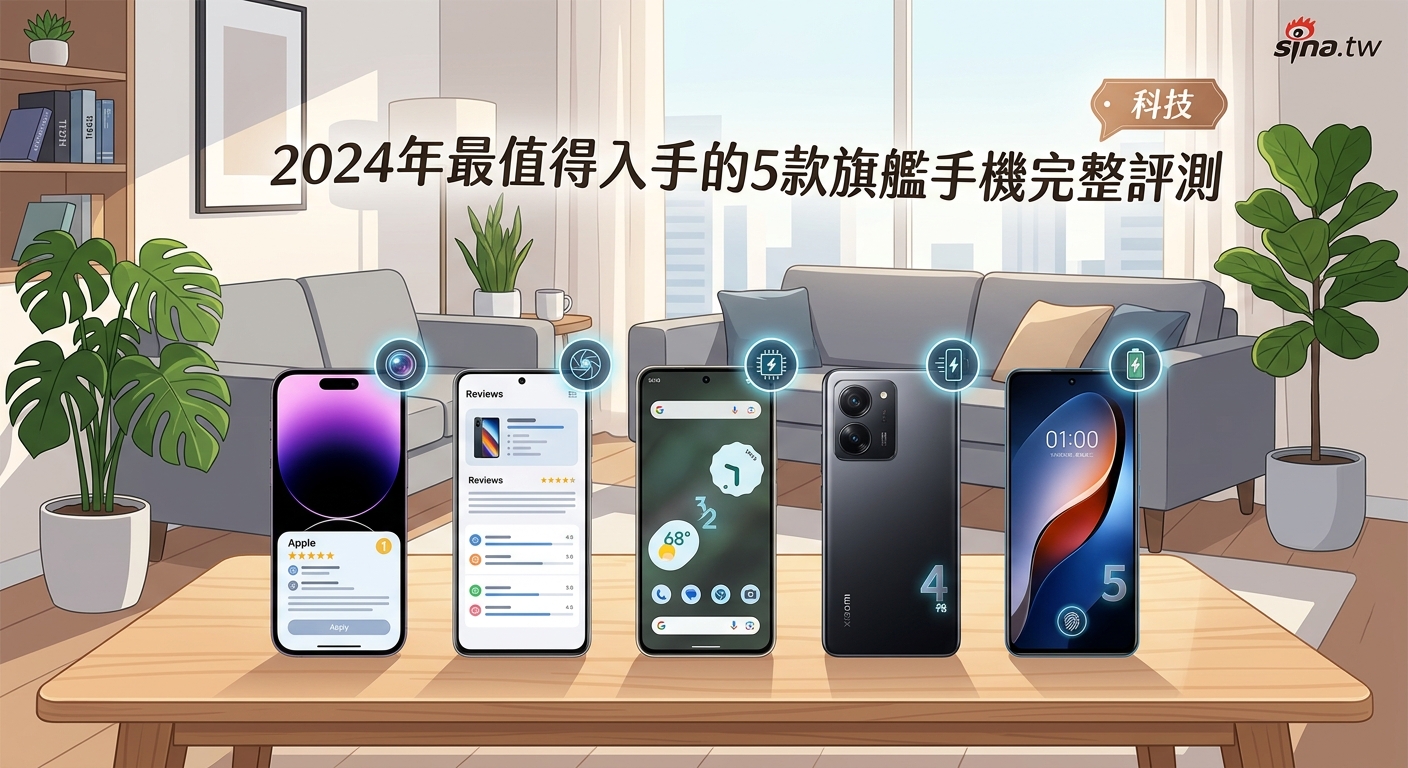 2026年最值得入手的5款旗艦手機完整評測 - Illustration 1