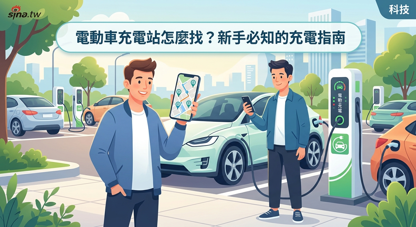 電動車充電站怎麼找？新手必知的充電指南 - Illustration 1