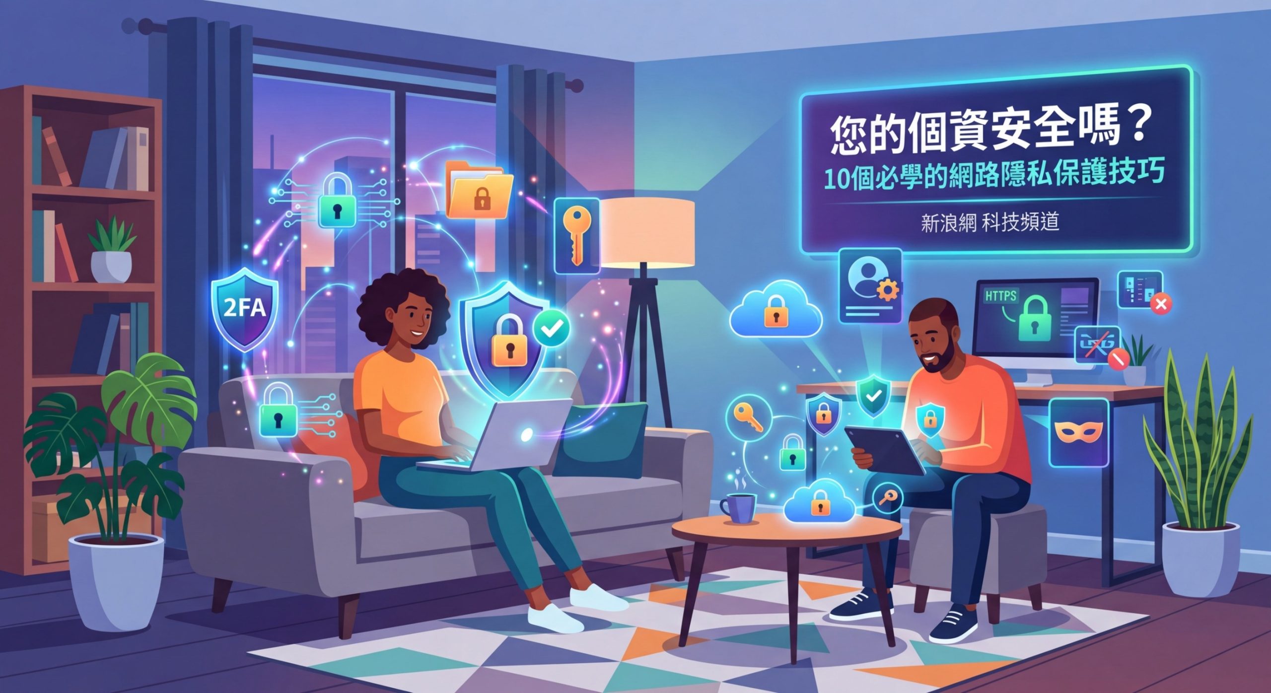 你的個資安全嗎？10個必學的網路隱私保護技巧 - Illustration 1