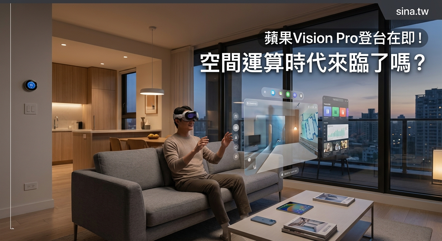 蘋果Vision Pro登台在即！空間運算時代來臨了嗎 - Illustration 1