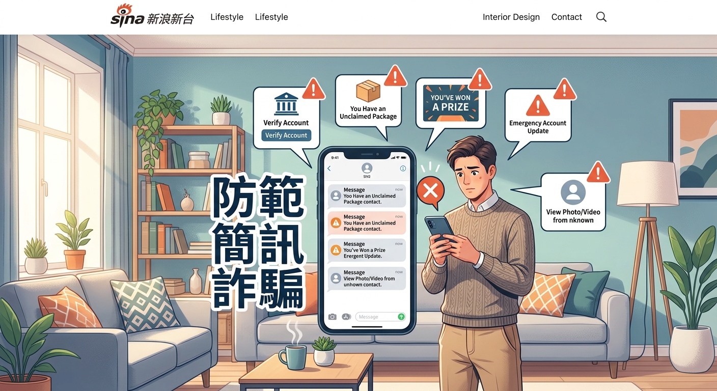 2026最新詐騙手法大公開：這5種簡訊千萬別點開 - Illustration 2
