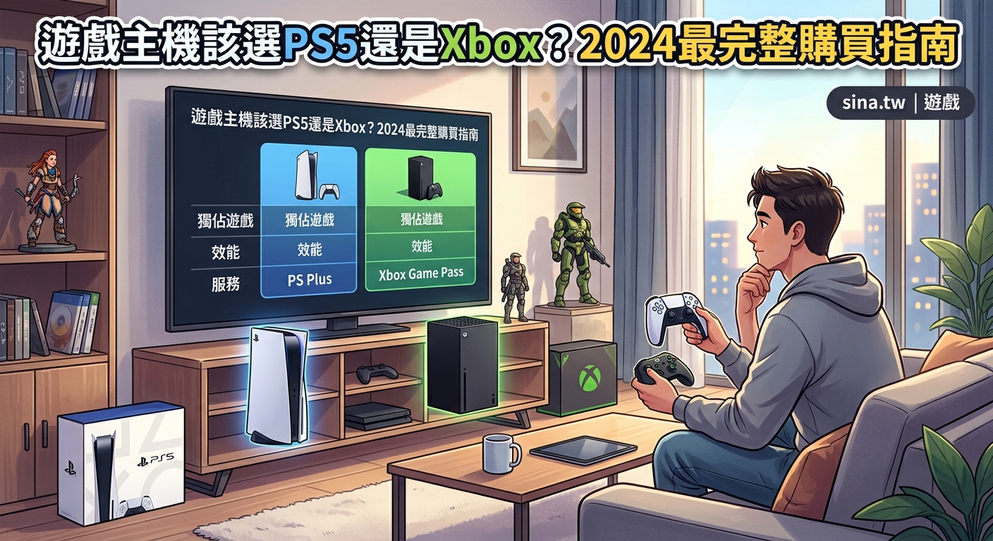 遊戲主機該選PS5還是Xbox?2026最完整購買指南 - Illustration 2