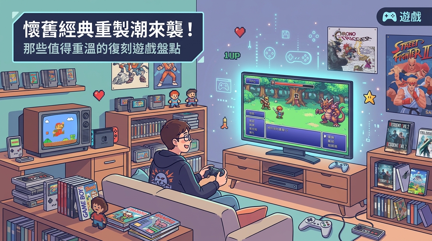 懷舊經典重製潮來襲！那些值得重溫的復刻遊戲盤點 - Illustration 2