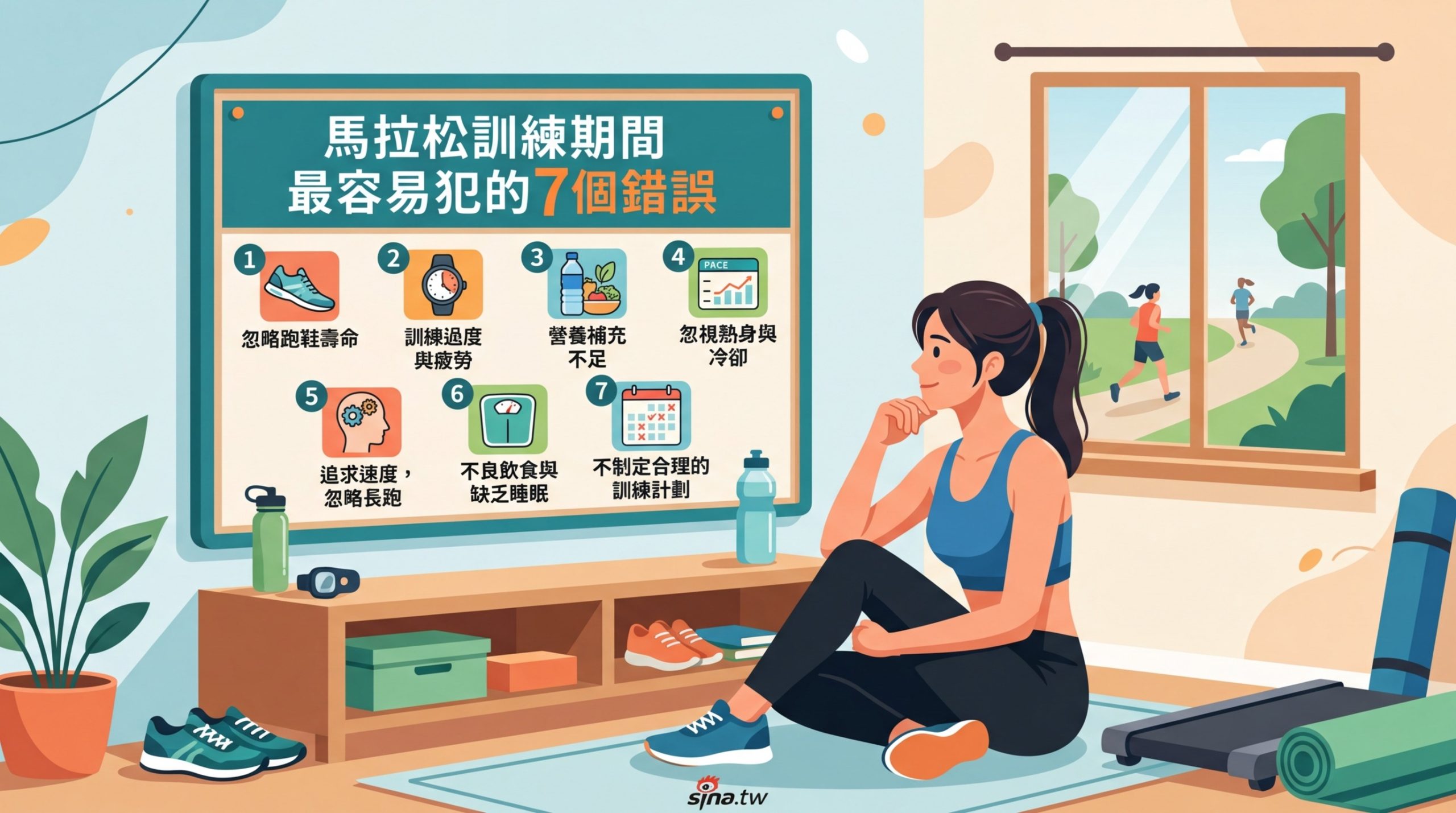 馬拉松訓練期間最容易犯的7個錯誤 - Illustration 2