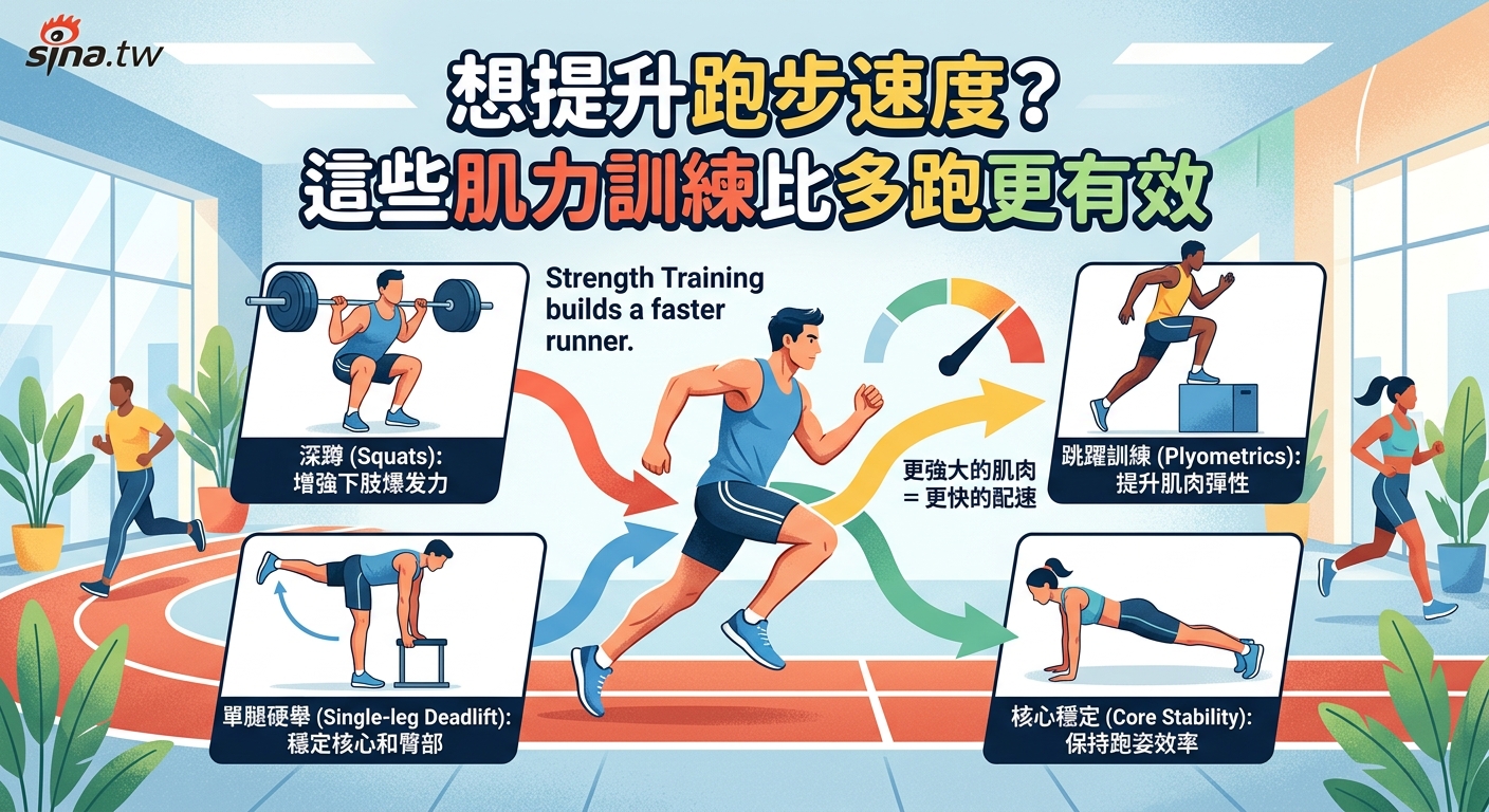 想提升跑步速度？這些肌力訓練比多跑更有效 - Illustration 1