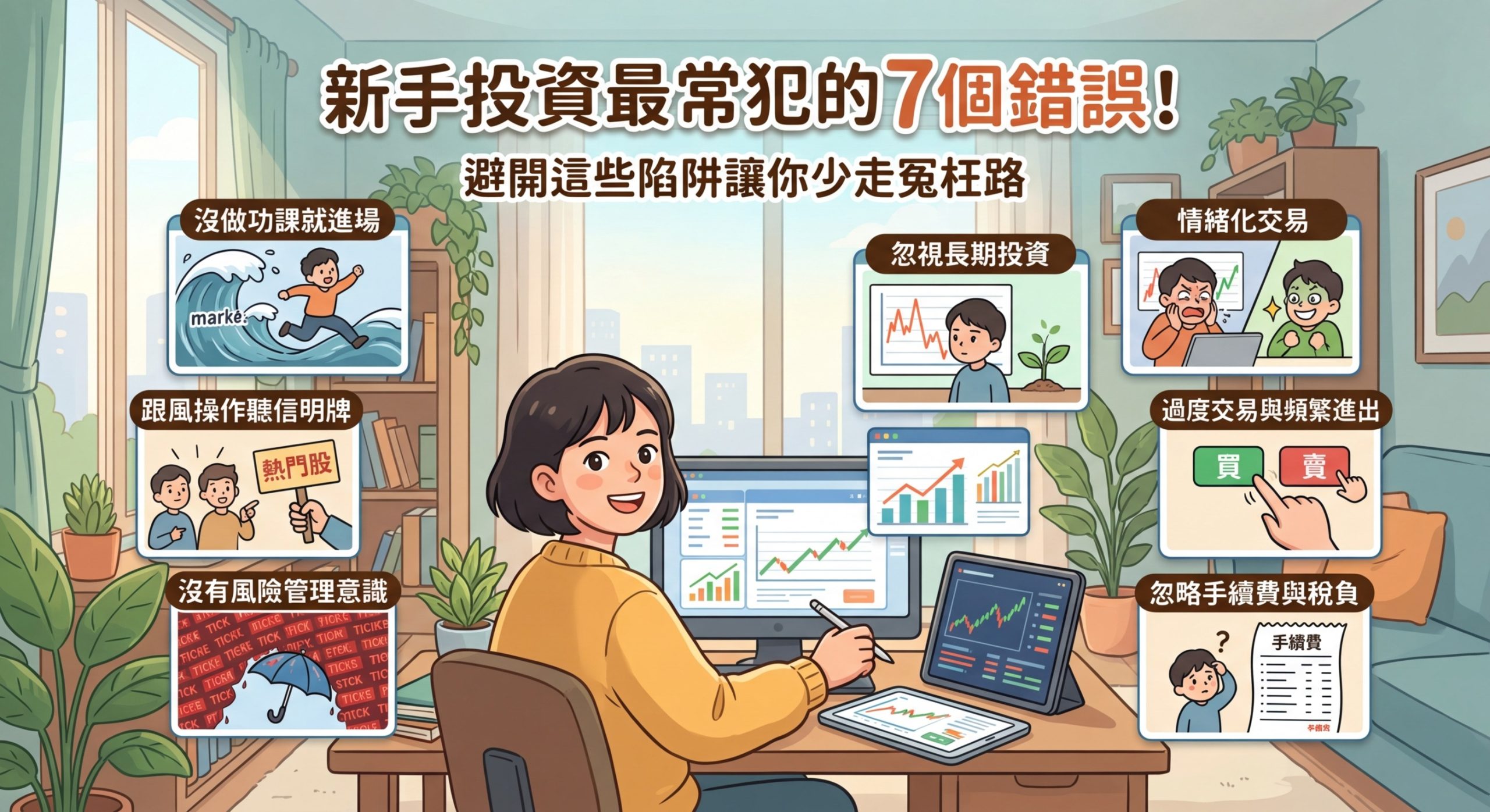 新手投資最常犯的7個錯誤！避開這些陷阱讓你少走冤枉路 - Illustration 2